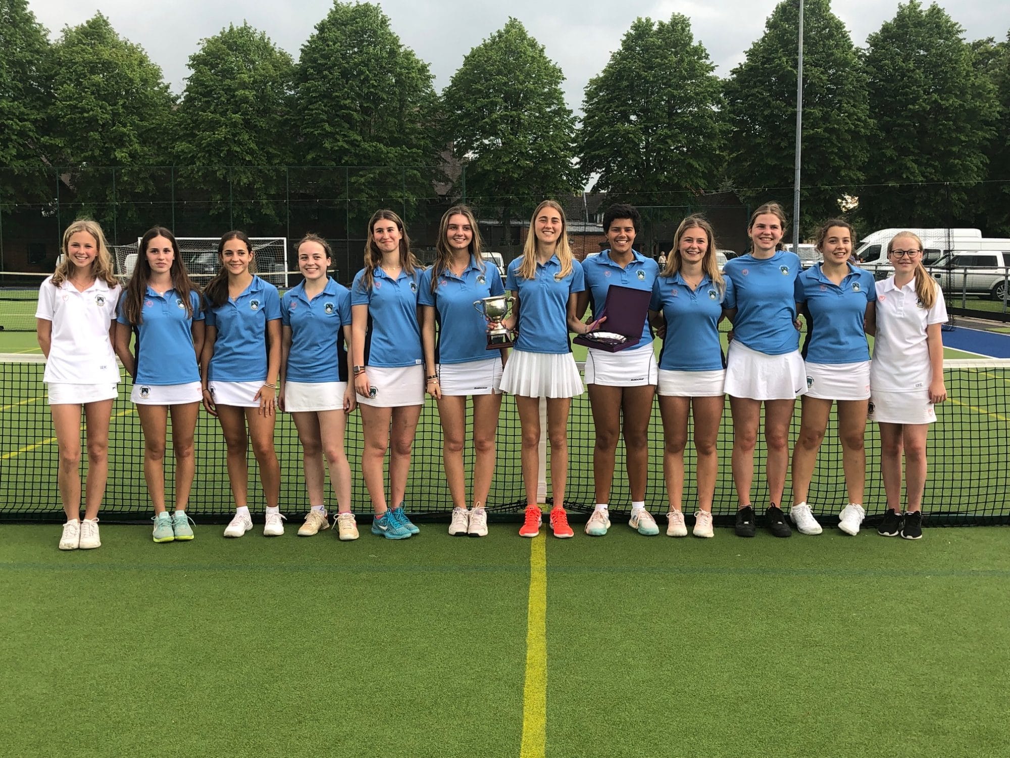 Tennis girls win Independent Schools League Bradfield College